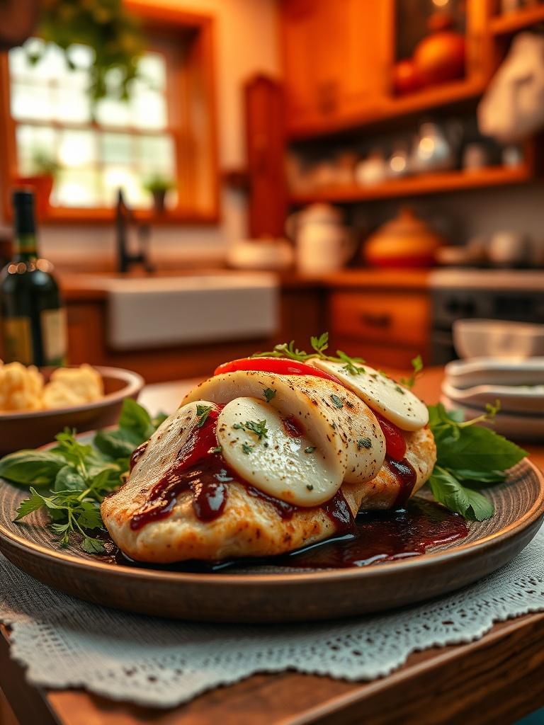 Balsamic Caprese Chicken