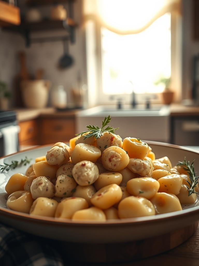 Creamy Crack Chicken Gnocchi