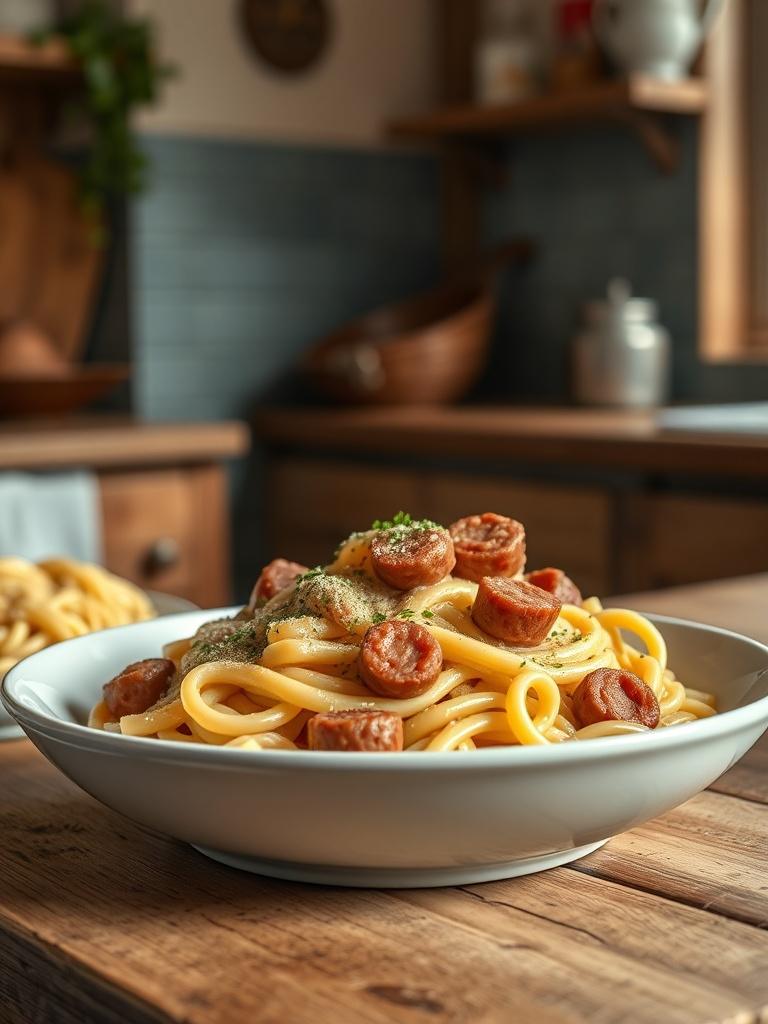 Creamy Sausage Pasta