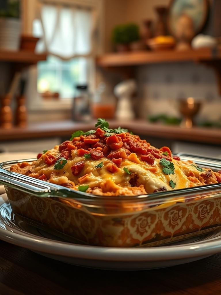 Easy Baked Burrito Casserole