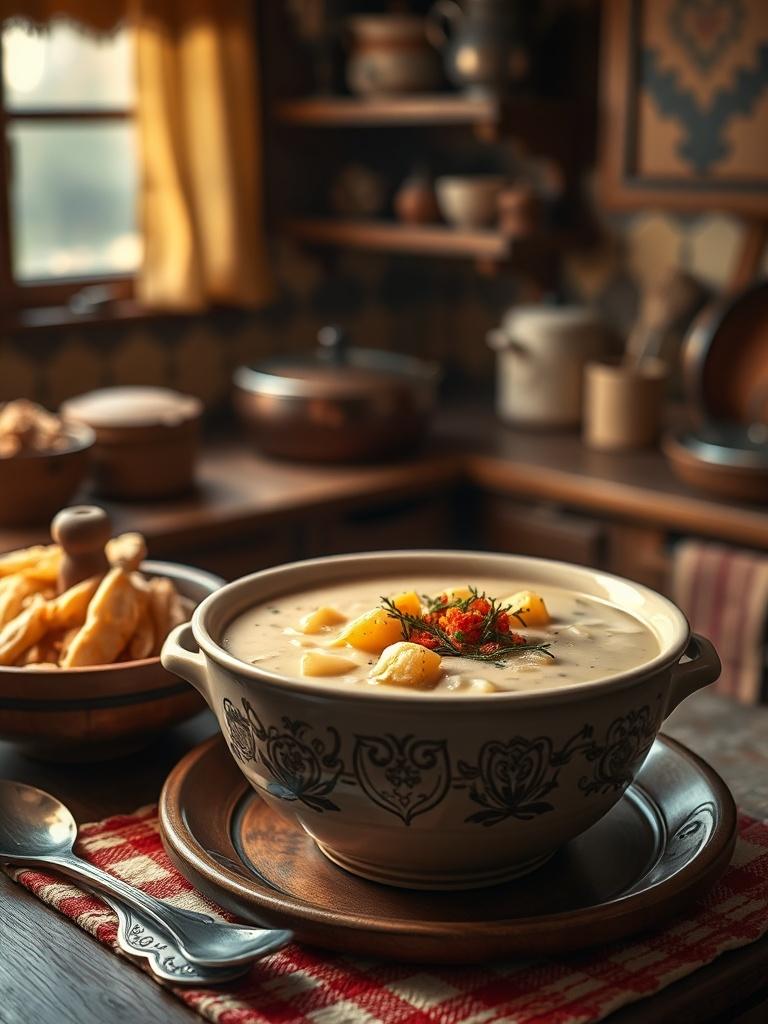 Easy Slow Cooker Potato Soup