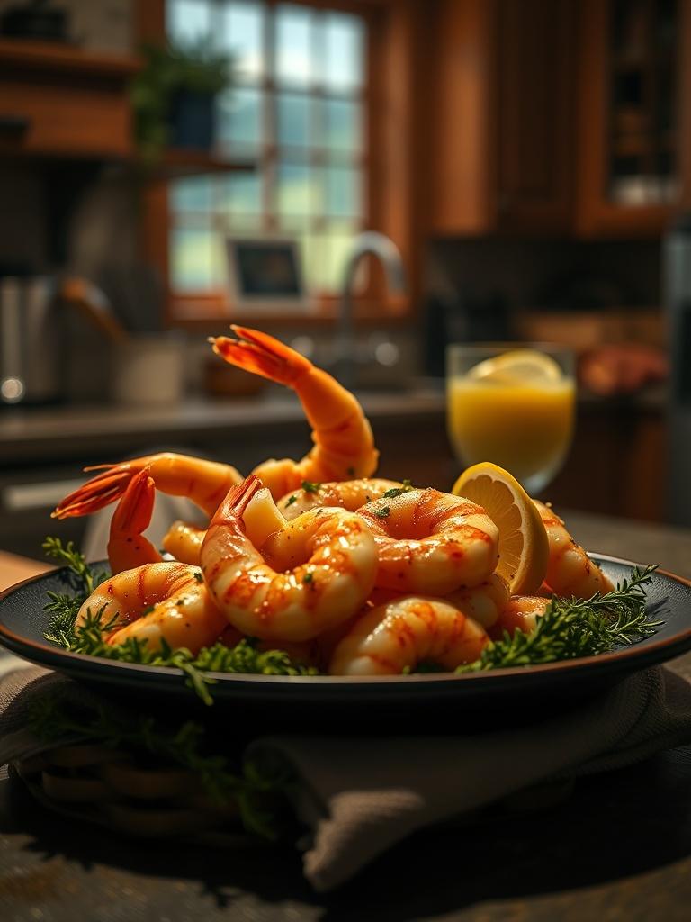 Garlic Butter Shrimp with Lemon (15 Minutes)