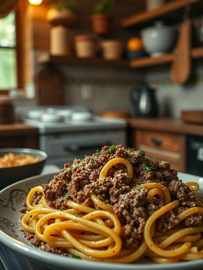 Ground Beef Pasta