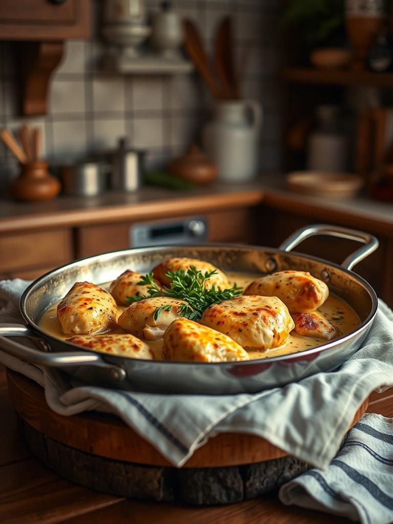 One-Pan Creamy Tuscan Chicken